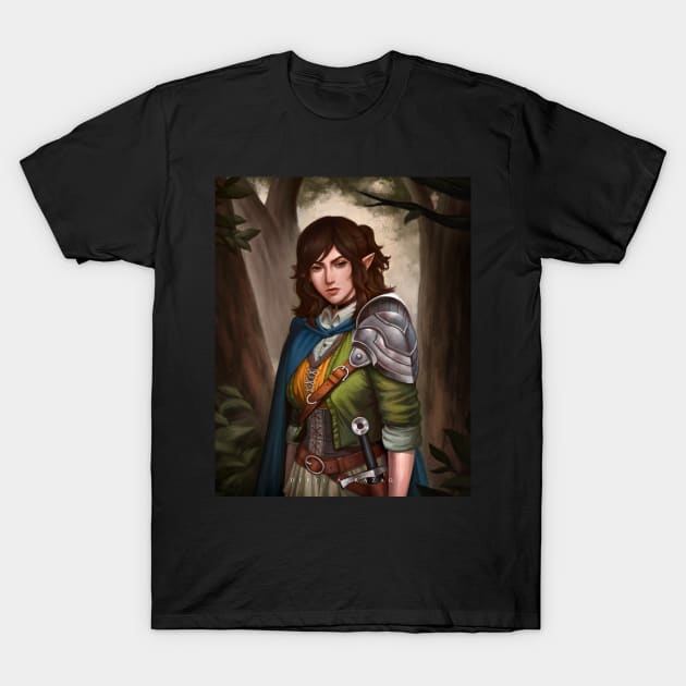 The Seeker T-Shirt by derylarrazaq